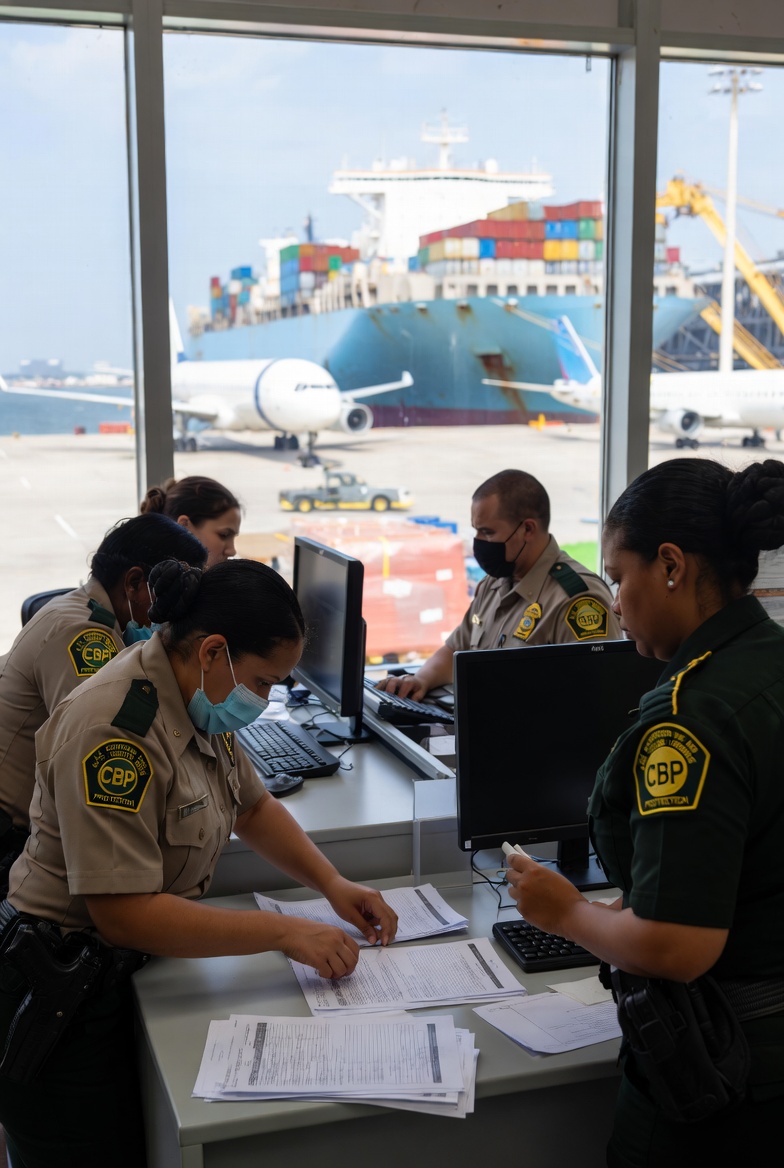 CBP Officers at Work